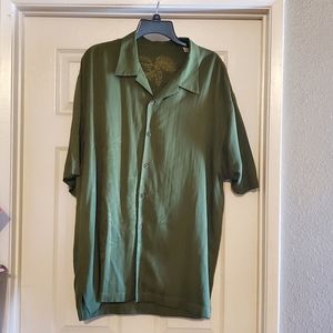 Tommy Bahama silk button up shirt